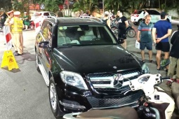 Vụ ô tô Mercedes đâm liên hoàn ở Hà Nội: Kết quả kiểm tra nồng độ cồn với tài xế