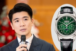 Anh chồng Đỗ Mỹ Linh đeo đồng hồ 7 tỷ đồng dự sự kiện
