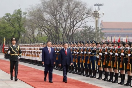 Trung Quốc bắn 21 loạt đại bác chào mừng Tổng Bí thư, Chủ tịch nước Tô Lâm thăm cấp Nhà nước