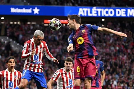 Trực tiếp bóng đá Atletico Madrid - Barcelona: Lookman rút ngắn tỷ số (Cúp C1)