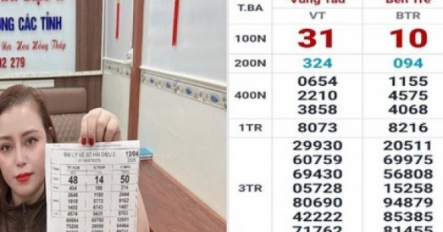 Chiều 15-4, xổ số miền Nam tìm ra nơi trúng 2 giải độc đắc