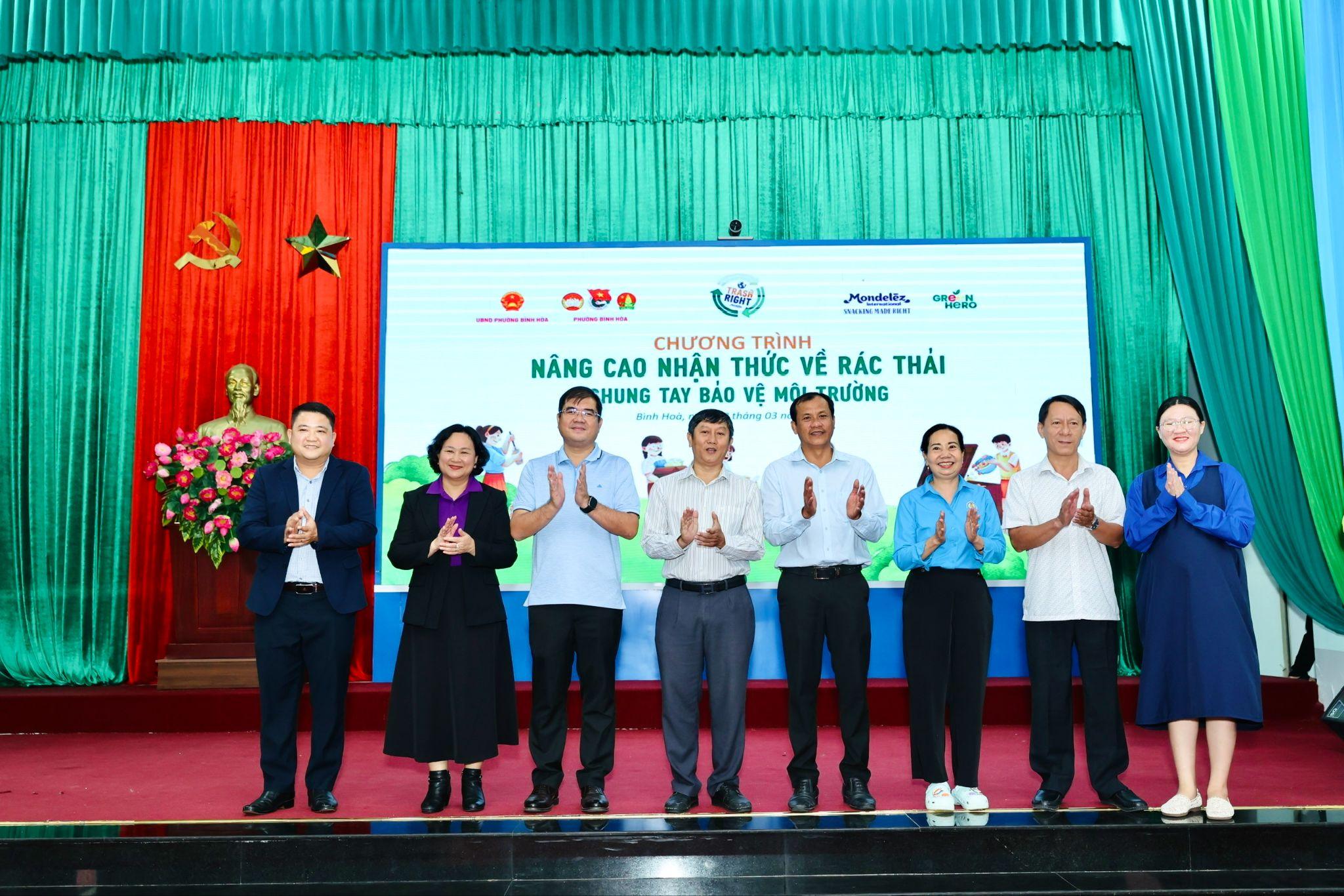 Chính thức khởi động chương trình Trash Right 2026 tại phường Bình Hoà