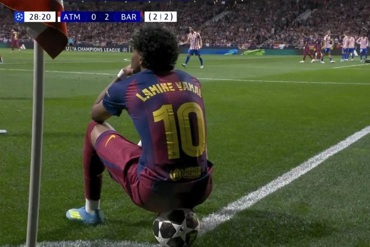 Phong thái khác người của Yamal