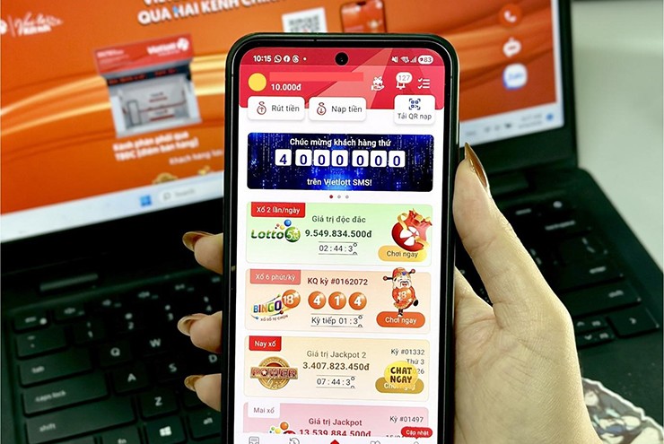 Bắt nhịp lối sống không tiền mặt: 4 triệu người chọn giải trí có thưởng qua Vietlott SMS