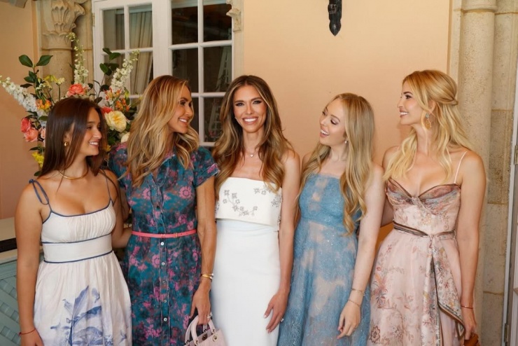 Dàn ái nữ nhà Trump hội tụ trong tiệc trước cưới của chị dâu tương lai - 3