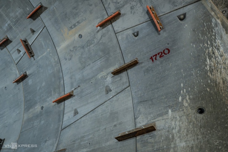 Bên trong đoạn ngầm metro Nhổn - ga Hà Nội - 4