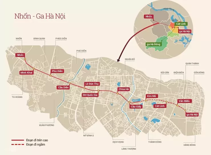 Bên trong đoạn ngầm metro Nhổn - ga Hà Nội - 10