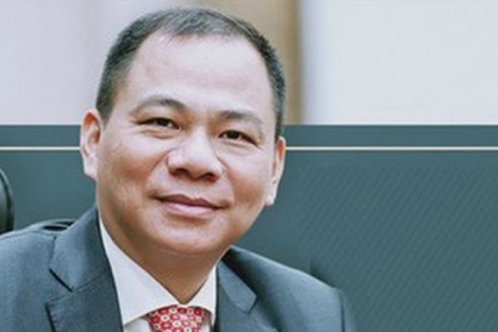 Cổ phiếu VIC tăng trần, tài sản tỷ phú Phạm Nhật Vượng lập kỷ lục hơn 30 tỷ USD