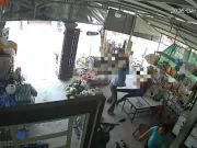 Đối tượng tấn công người khác, mang rựa cố thủ trong hang đá