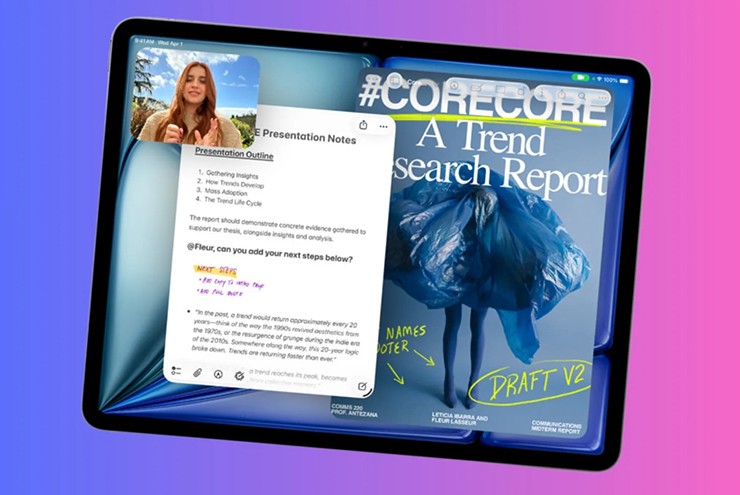 iPad Air OLED đã sẵn sàng để ra mắt thị trường.