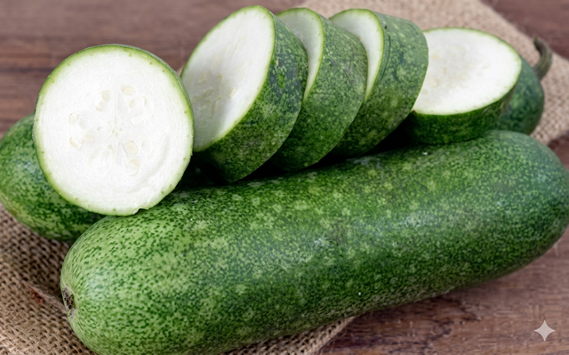 Bí xanh là thực phẩm giải nhiệt mùa hè nhưng cần chú ý khi chế biến và tiêu thụ.