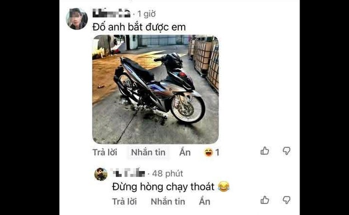 Thanh niên bình luận trên Fanpage của lực lượng công an phường Ba Ngòi