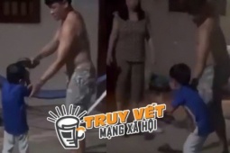 Phẫn nộ clip người cha lôi con nhỏ ra đánh tới tấp giữa khu dân cư TPHCM