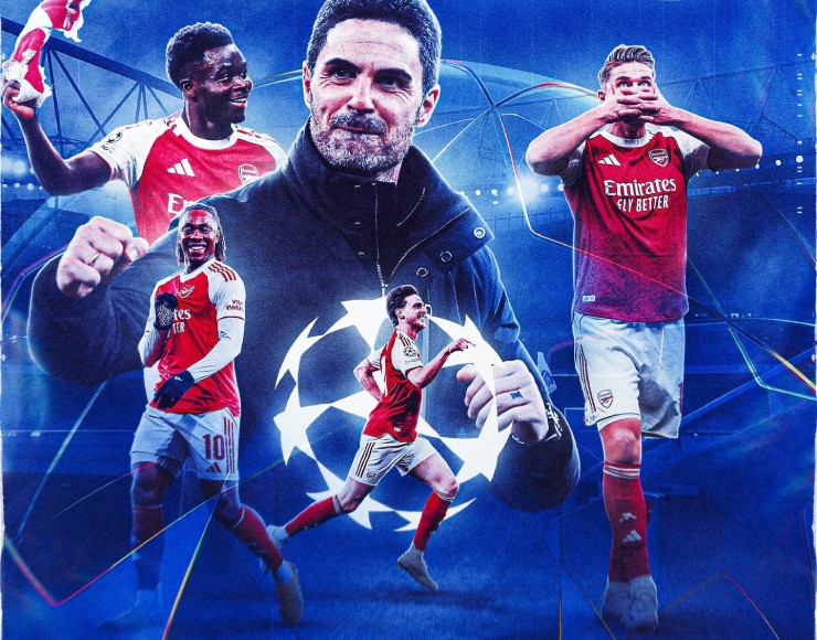 Arsenal dần lấy lại vị thế ở châu Âu với mùa giải thứ 2 liên tiếp vào bán kết Champions League