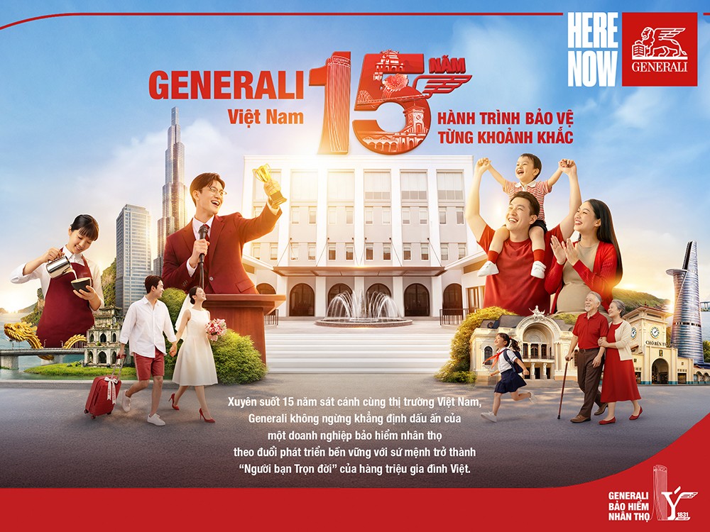 Generali Việt Nam - 15 năm hành trình bảo vệ từng khoảnh khắc