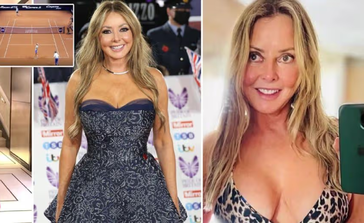 Câu chuyện "buôn dưa lê" về nữ MC&nbsp;Carol Vorderman bỗng dưng được phát tán trên sóng truyền hình