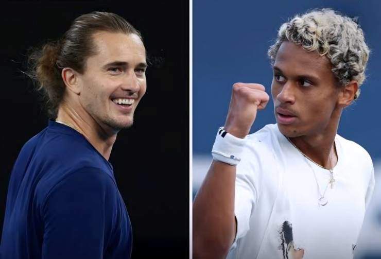 Diallo (bên phải) được dự báo chưa phải đối thủ xứng tầm với Zverev (bên trái)&nbsp;tại vòng 2 Munich