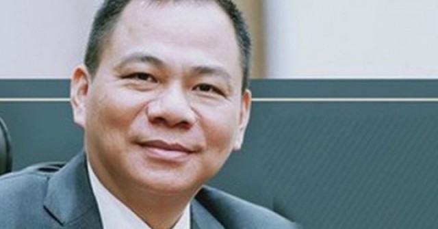 Cổ phiếu VIC tăng trần, tài sản tỷ phú Phạm Nhật Vượng lập kỷ lục hơn 30 tỷ USD