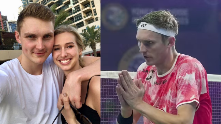 Axelsen chia tay vợ, cũng là cựu tay vợt cầu lông&nbsp;Natalia Koch Rohde vào tháng 8/2025