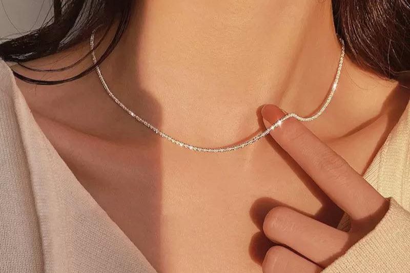 H.A.S Silver với mẫu dây chuyền tinh tế, đơn giản