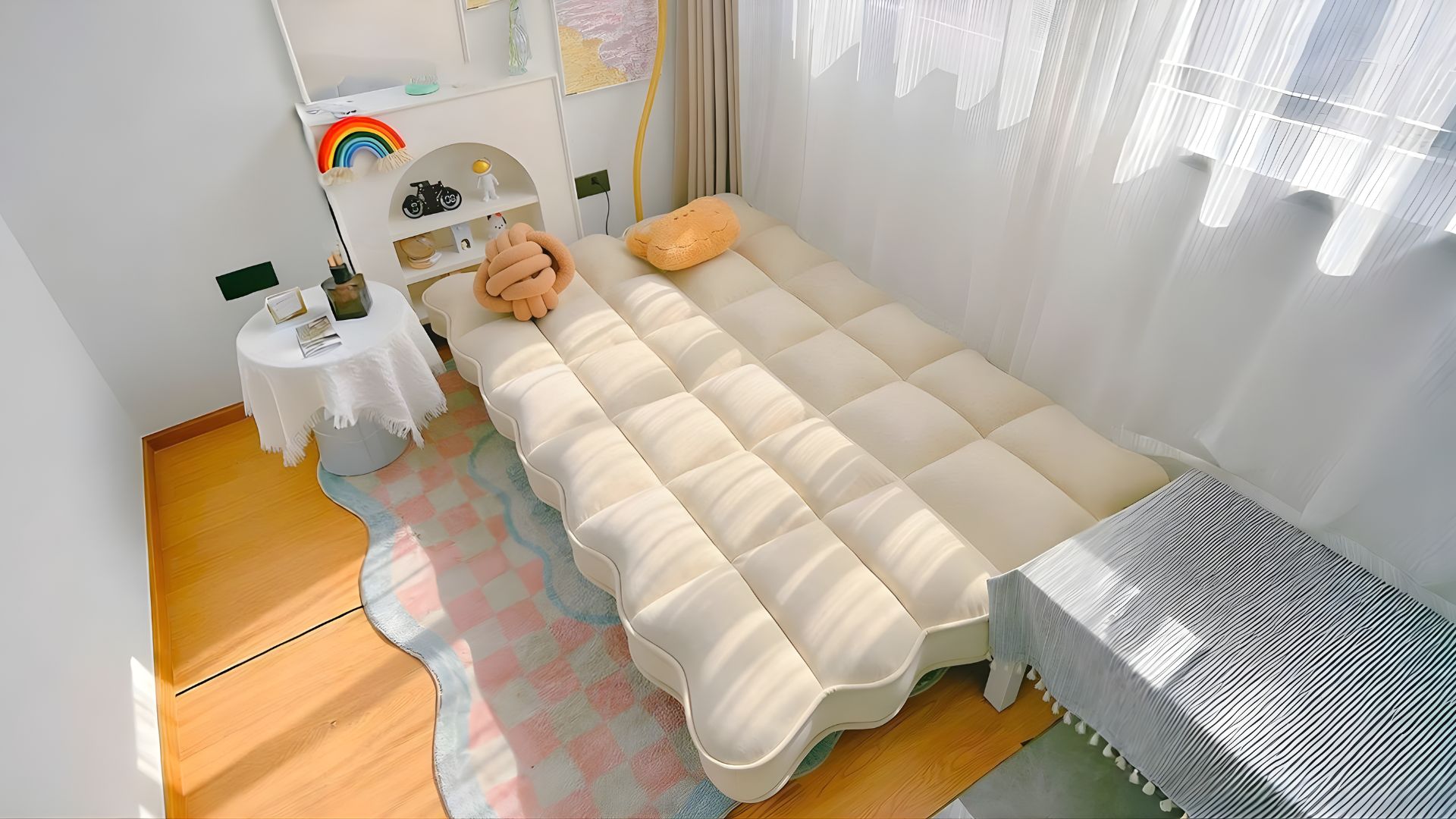 Sofa giường thông minh nhỏ gọn cho căn hộ nhỏ