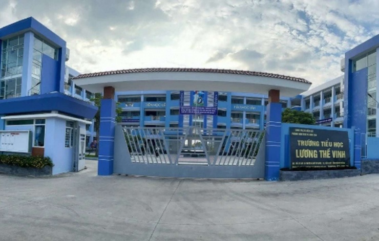 Trường Tiểu học Lương Thế Vinh, phường Bến Cát, TP.HCM. Ảnh: website nhà trường