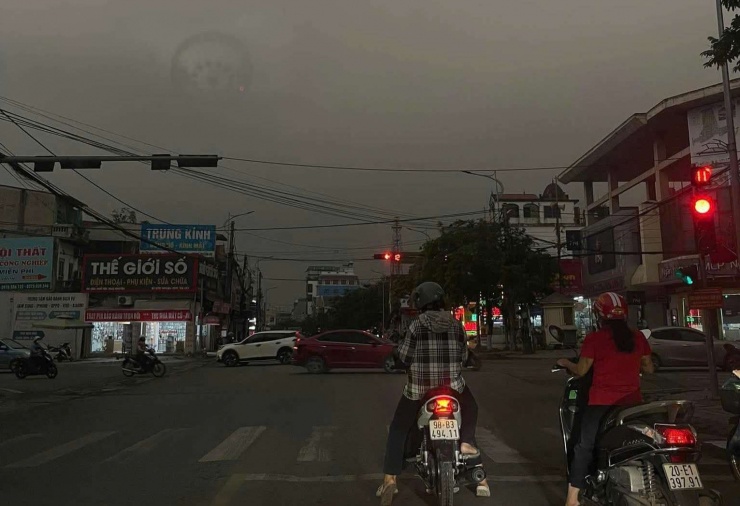 Hình ảnh ghi nhận tại phường Phổ Yên. Ảnh: Ngọc Dung