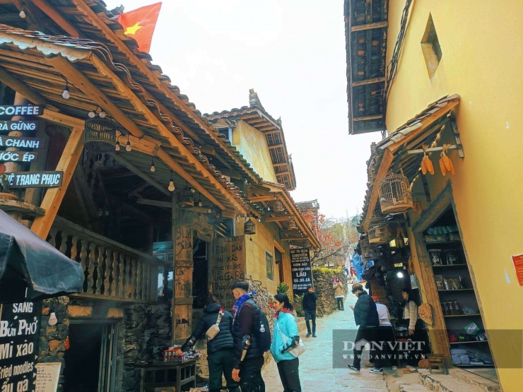 Lô Lô Chải, khu du lịch cộng đồng trở thành Làng du lịch tốt nhất thế giới năm 2025 cũng trong tình trạng "cháy phòng". (Ảnh: T.T)