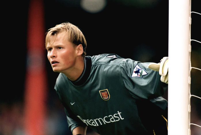 ASlex Manninger trong màu áo Arsenal