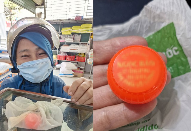 Đánh rơi chỉ vàng dành dụm 2 năm, người phụ nữ nhận lại nhờ lòng tốt của người lạ. ẢNH: NVCC