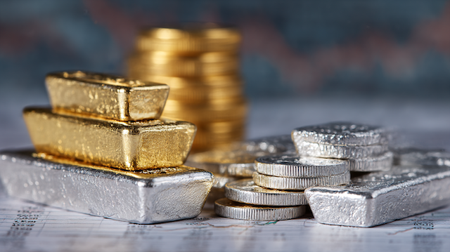 Giá vàng tăng trong khi giá bạc giảm nhẹ sáng 17/4 (ảnh minh họa).