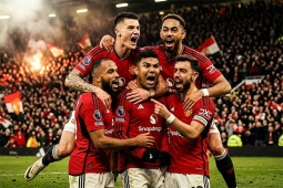 Hàng công MU bùng nổ: "Ngũ hổ tướng" khuấy đảo, dẫn đầu Ngoại hạng Anh