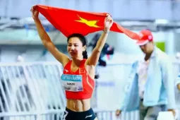 Điền kinh Việt Nam giành HCV thứ 2 ở giải quốc tế Singapore mở rộng