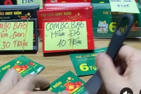 Mất hơn 1 tỷ do tin trúng thưởng cào vé số trực tuyến