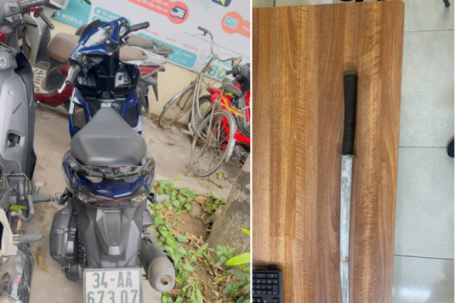 Bắt giữ 6 nghi phạm mang hung khí dàn cảnh cướp xe máy trên đường phố Hải Phòng