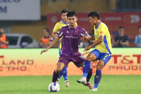 Video bóng đá Hà Nội - Becamex TP.HCM: Hoàng Hên - Hai Long tỏa sáng, 6 bàn rượt đuổi (V-League)