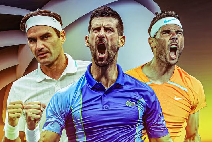 Federer cùng Nadal và Djokovic đã thay nhau thống trị ATP trong hơn hai thập kỷ