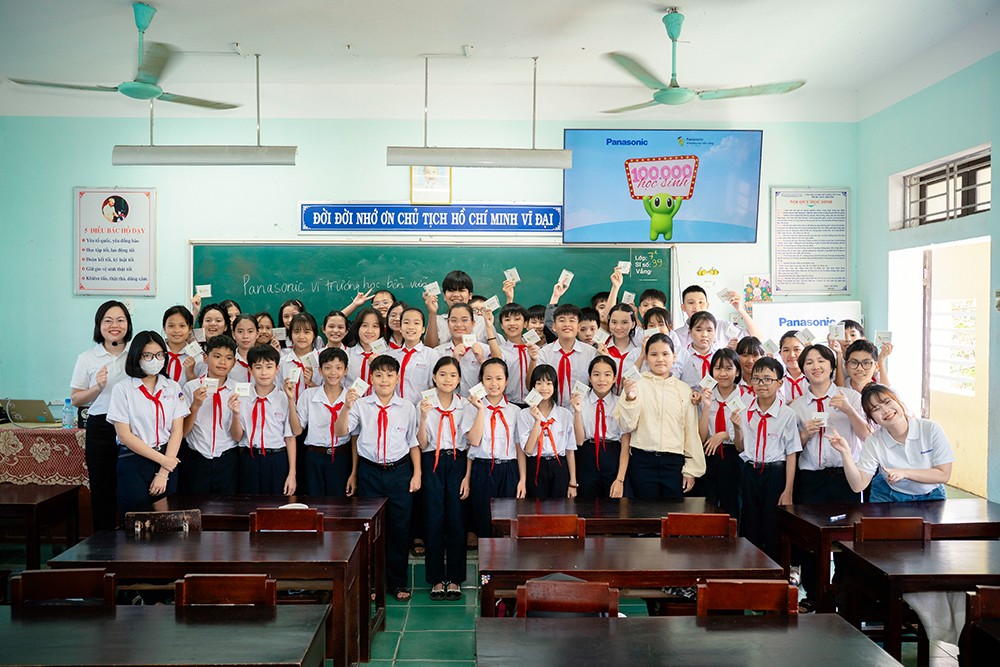 Tới tháng 1/2026, "Panasonic vì trường học bền vững" chính thức đạt cột mốc 100.000 học sinh trải nghiệm các hoạt động STEM trực tuyến và trực tiếp