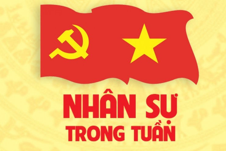 [Infographic] Nhân sự trong tuần: Nhiều lãnh đạo cấp cao tái cử