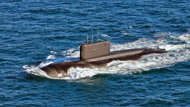 Tàu ngầm lớp Kilo của Nga. (Nguồn: CC)