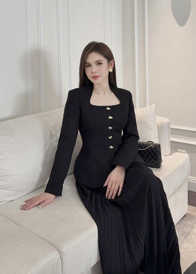 Nữ diễn viên quê Tuyên Quang đang gây sốt với phong cách 'nữ tổng tài' trên phim VTV, ngoài đời ra sao? - 11