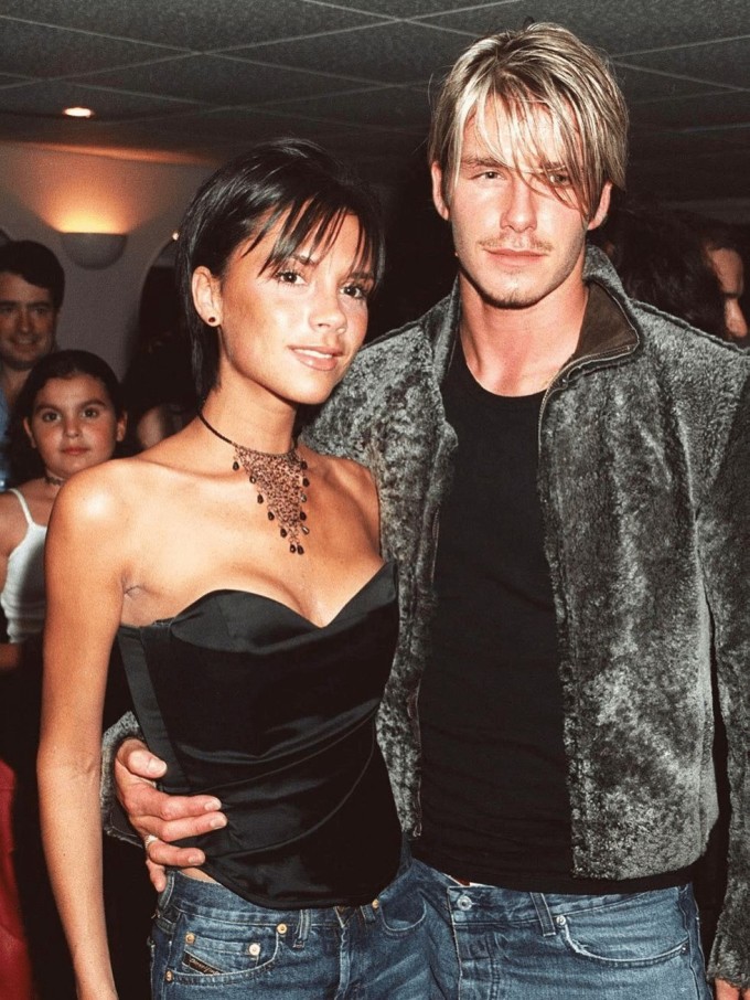 David Beckham đăng lại ảnh thời trẻ nhân sinh nhật lần thứ 52 của vợ.