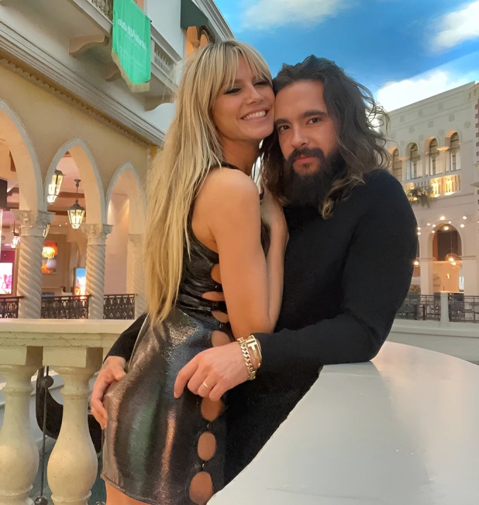 Vợ chồng Heidi Klum khiêu vũ tình tứ