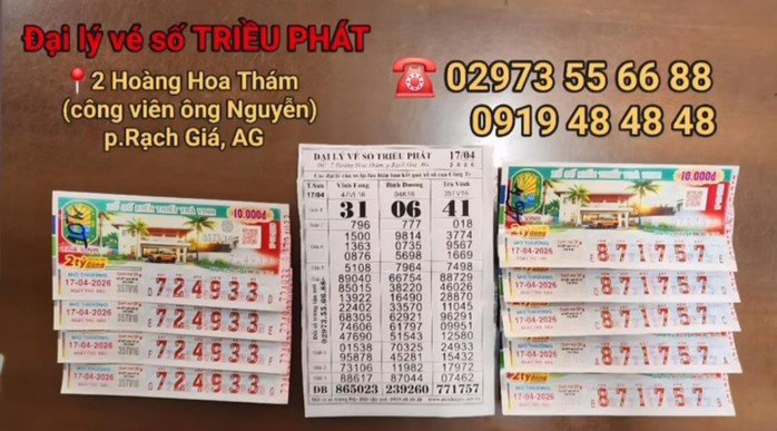 Sáng 18-4, nhiều người ở TPHCM và An Giang trúng thưởng xổ số miền Nam - 2