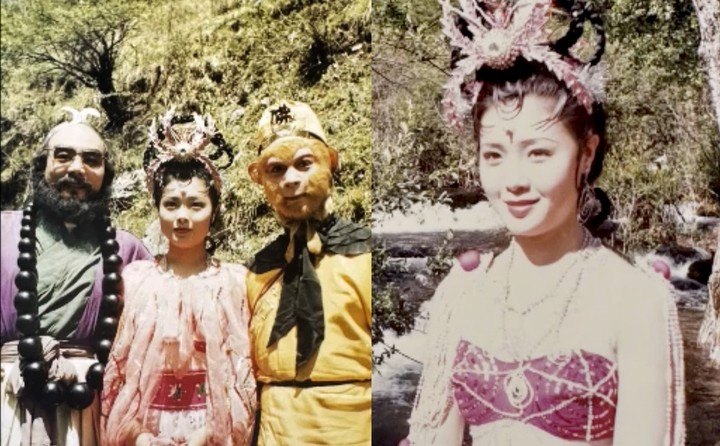 Dương Túc đóng vai một trong bảy yêu tinh nhện của "Tây du ký".