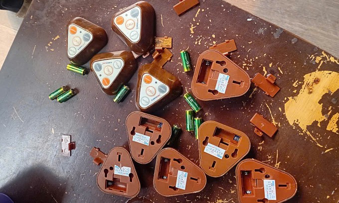 Nút bấm không dây gặp lỗi, được phát hiện và tháo dỡ. Ảnh: Cục TSVTĐ