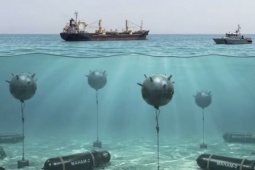 Loạt thủy lôi giúp Iran dễ phong tỏa eo biển Hormuz