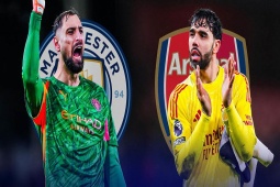 "Chung kết" Ngoại hạng Anh: Siêu thủ môn đua tài, Donnarumma - Raya ai "ngon" hơn?