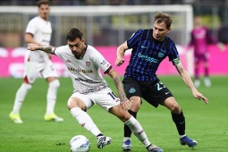Video bóng đá Inter Milan - Cagliari: Đột biến đầu hiệp 2, ngôi vô địch gần về tay (Serie A)