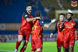 Trực tiếp bóng đá Ninh Bình - PVF-CAND: 2 bàn đẳng cấp, chủ nhà dẫn sâu (V-League)